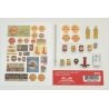 Decorated Ultimate Detail Set -- Shell Gas Station, HO, JL Innovative Design 954