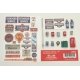 Decorated Ultimate Detail Set -- Standard Gas Station, HO, JL Innovative Design 955