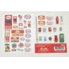 Decorated Ultimate Detail Set -- Esso Gas Station, HO, JL Innovative Design 956