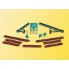 Assorted Coaling Accessories -- 13 Pieces, HO, Kibri 38606