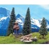 Smokey the Bear w/3 Trees -- Assembled, ALL, Grand Central Scenery SMKY01