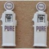 Deluxe Custom Gas Pumps -- Pure Oil pkg(2), HO, JL Innovative Design 592