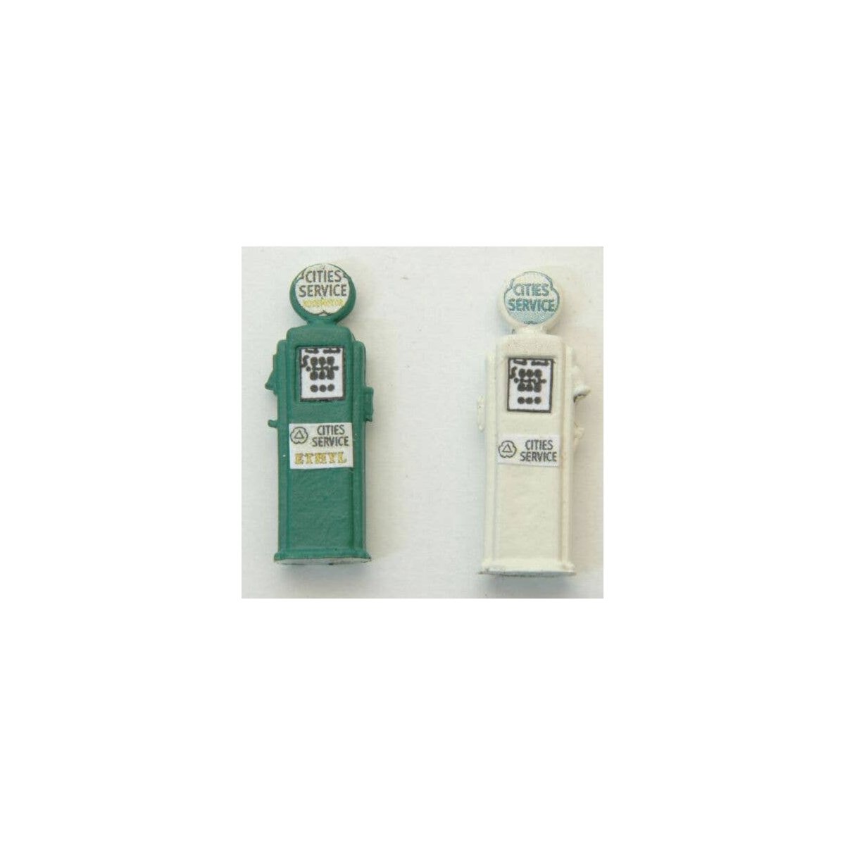 Deluxe Custom Gas Pumps - Painted -- Cities Service, HO, JL Innovative Design 582