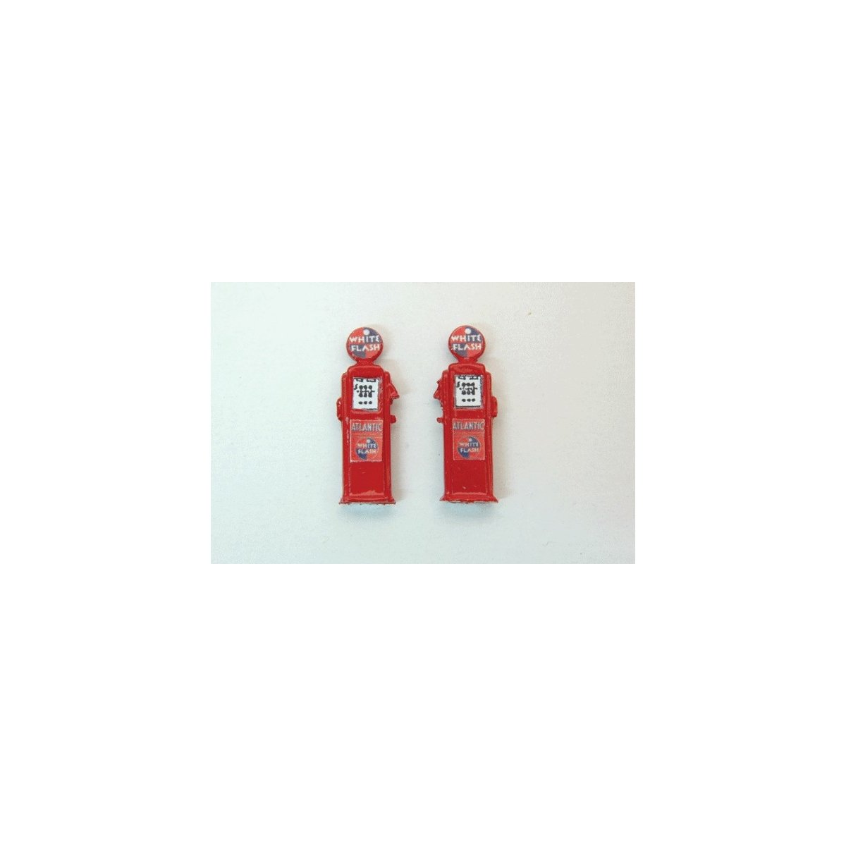 Deluxe Custom Gas Pumps - Painted -- Atlantic pkg(2), HO, JL Innovative Design 583