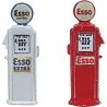 Deluxe Custom Gas Pumps - Painted -- Esso pkg(2), HO, JL Innovative Design 587