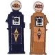 Deluxe Custom Gas Pumps - Painted -- Sunoco, HO, JL Innovative Design 588