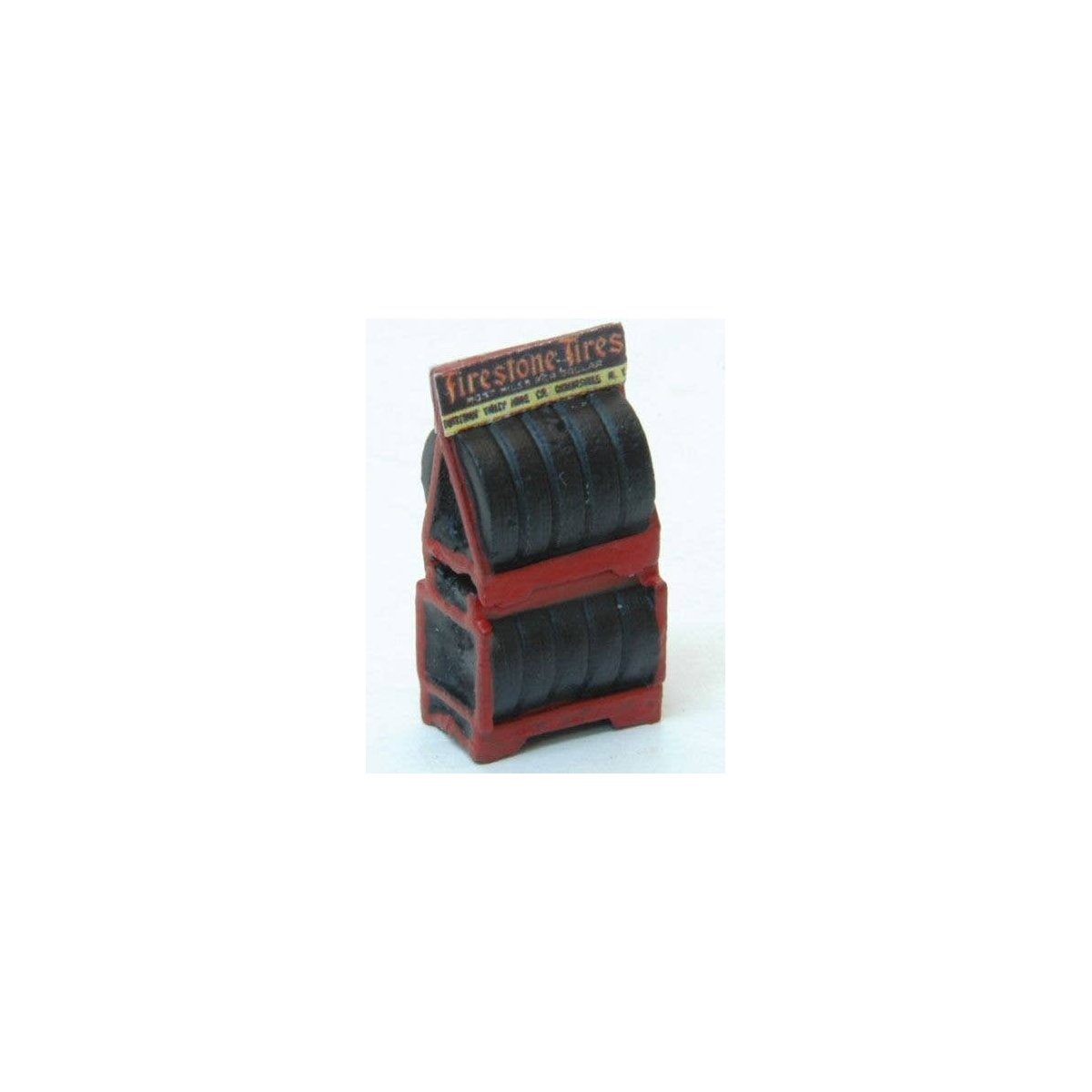 Custom 2-Tier Auto Tire Rack, HO, JL Innovative Design 432