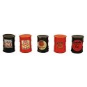 Custom Oil Barrel pkg(5) -- Phillips 66 (orange, black), HO, JL Innovative Design 567