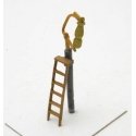 Mail Crane -- Unpainted Metal Castings, HO, Durango Press 33