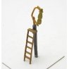 Mail Crane -- Unpainted Metal Castings, HO, Durango Press 33
