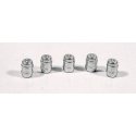 Aluminum Kegs pkg(5) -- Large, HO, Durango Press 78