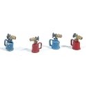 Kerosene-Style Blow Torch (Cast Metal) -- Unpainted pkg(4), HO, Durango Press 74