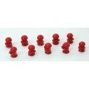 Fire Hydrants - Kit -- Unpainted pkg(10), HO, Durango Press 143
