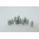 Milk Cans - Metal Castings pkg(10) -- Unpainted, HO, Durango Press 154