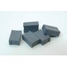 Unpainted Metal Castings -- Large Packing Case Crates pkg(5), HO, Durango Press 157
