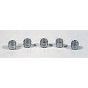Aluminum Kegs pkg(5) -- Small, HO, Durango Press 77