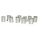 55-Gallon Drums - Kit -- Unpainted pkg(10), HO, Durango Press 146