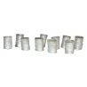 55-Gallon Drums - Kit -- Unpainted pkg(10), HO, Durango Press 146