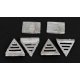 Cattle Guard -- Unpainted Metal Castings pkg(2), HO, Durango Press 219
