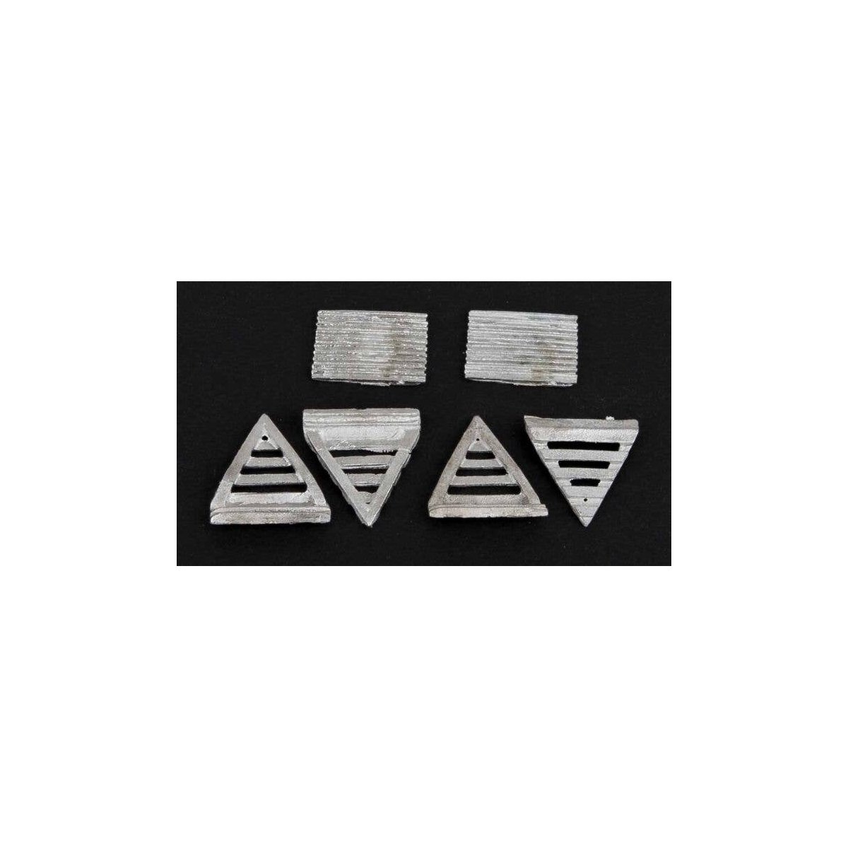 Cattle Guard -- Unpainted Metal Castings pkg(2), HO, Durango Press 219