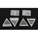 Cattle Guard -- Unpainted Metal Castings pkg(2), HO, Durango Press 219