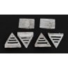 Cattle Guard -- Unpainted Metal Castings pkg(2), HO, Durango Press 219