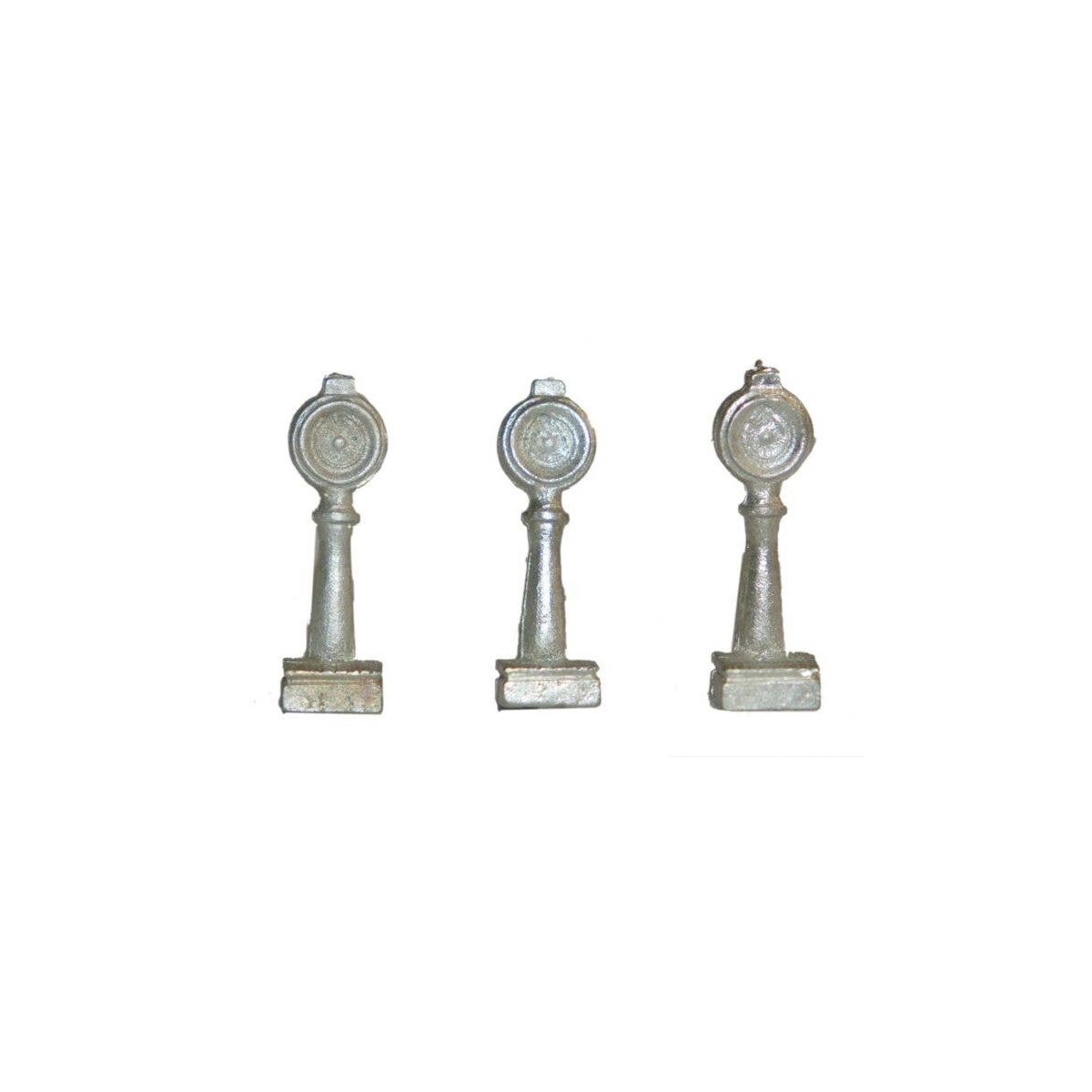 Round-Top Scale - Kit -- Unpainted pkg(3), HO, Durango Press 149