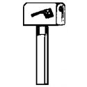 Rural Mailboxes pkg(5), HO, Durango Press 25