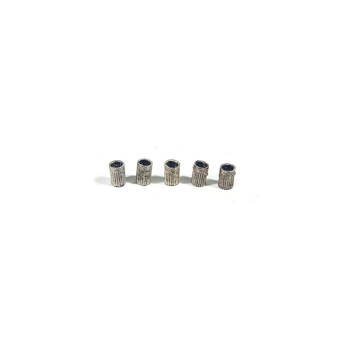 Half-Full Garbage Cans pkg(5), HO, Durango Press 80