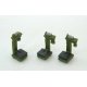 Square-Top Scale - Kit -- Unpainted pkg(3), HO, Durango Press 148