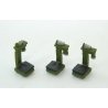 Square-Top Scale - Kit -- Unpainted pkg(3), HO, Durango Press 148