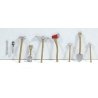 Assorted Tools -- Mixed, Unpainted pkg(8), HO, Durango Press 139