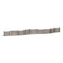 Wood Retaining Walls/Slope Stabilizers - Laser-Cut Kit -- 9 Sections, HO, Busch Gmbh & Co Kg 1849