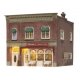 Emilio`s Italian Restaurant - Built-&-Ready(R) Landmark Structures(R) -- Assembled - 4-1/8 x 4-15/32 x 4-7/32` 10.4 x 11.3 x 10