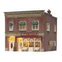 Emilio`s Italian Restaurant - Built-&-Ready(R) Landmark Structures(R) -- Assembled - 4-1/8 x 4-15/32 x 4-7/32` 10.4 x 11.3 x 10