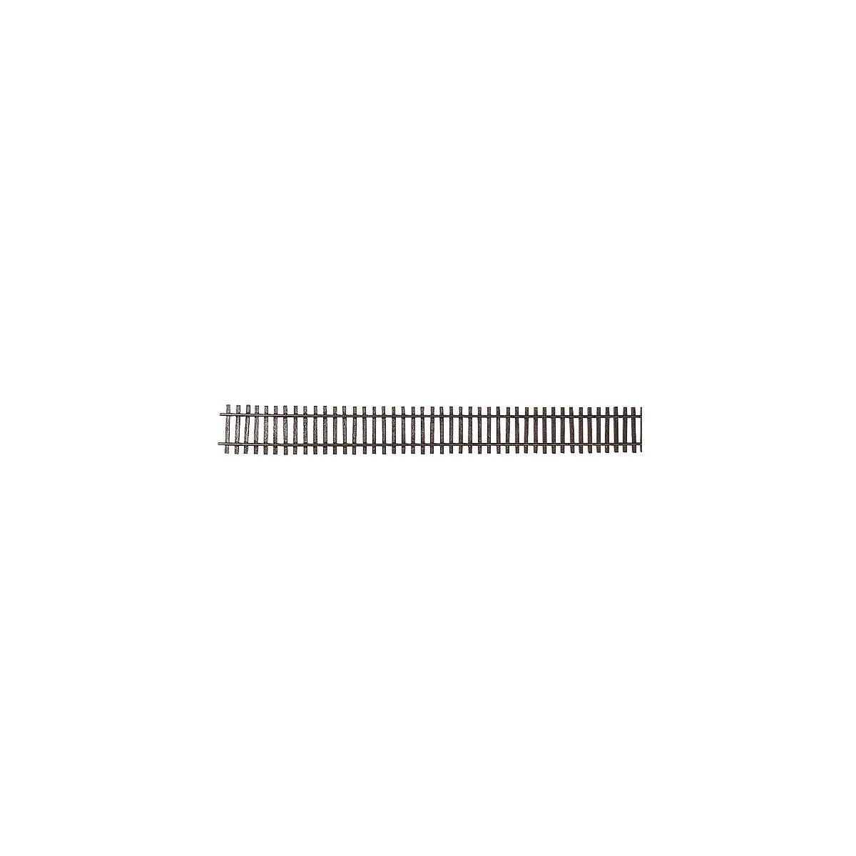 Standard Gauge Weathered Flex-Track(TM) - 3′ Sections pkg(6) -- Code 83 Rail w/Wood Ties, HO, Micro Engineering 12104
