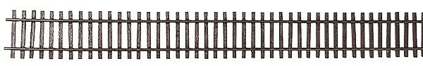 Standard Gauge Weathered Flex-Track(TM) - 3′ Sections pkg(6) -- Code 83 Rail w/Wood Ties, HO, Micro Engineering 12104