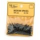 Blackened Metal Spikes -- Medium 3/8′ Long pkg(800), ALL, Micro Engineering 30104