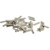 Nickel-Silver Rail Joiners -- Code 83 pkg(50), ALL, Micro Engineering 26083