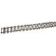 Code 70 Standard Gauge Flex-Track(TM) -- Weathered 3′ pkg(6), HO, Micro Engineering 12106