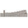 Flex-Track(TM) Turnouts - Code 83 5 -- Left Hand, On30, Micro Engineering 14403