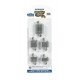 Connector Assortment - E-Z Track(R) -- Nickel Silver Rail & Gray Roadbed, HO, Bachmann Industries 44592
