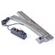 R27 Command Control/Remote Turnout - American Flyer(R) FasTrack -- Left Hand, S, Lionel 649885