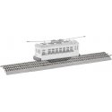 Trolley Announcement Track Section - FasTrack(R) - 15′ 38.1cm -- Stops Trolley, Plays up to 3 Recordable Messages, O, Lionel 