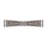 Code 80 Crossing -- Long, 8 Degrees, 7-3/8′ 187mm Length, N, Peco SL394