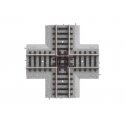 Code 83 Roadbed Track - MagneLock -- 90 Degree Crossing, HO, Lionel 8768090
