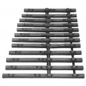 CVT Curvable Switch Tie Strip -- 7 Right, HO, Central Valley 2702