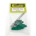 Tortoise(TM) Switch Machine Replacement Parts -- Spring Wire, Retaining Screws & Fulcrum - 6 Sets, ALL, Circuitron 6500