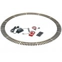 Starter Track Set -- 12 R1 4`3` 130cm Diameter Curved Track Sections, Speed Controller, Hookup, G, LGB 19904