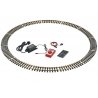 Starter Track Set -- 12 R1 4`3` 130cm Diameter Curved Track Sections, Speed Controller, Hookup, G, LGB 19904